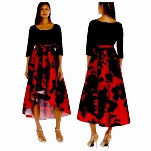 R&M Richards Elegant Black Dress